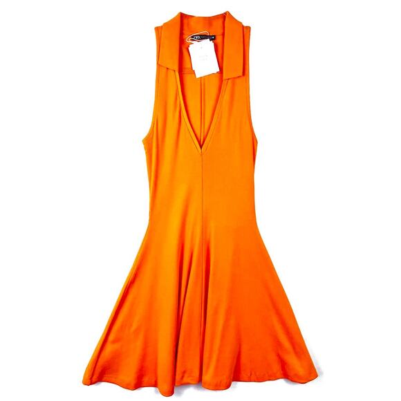 ZARA Ribbed Dress Size Small NWT - Picture 3 of 6